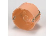 Kabler, ledninger, afdækning og brandsikring - Danfoss Dåse til isætning forfra til tynde vægge - 19808930