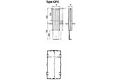 Tavler og kasser - ABB Kabelfordelingsskab CP3 TOM - 2CEA000042L1670