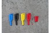 Instrumenter - Elma Instruments Bananstik 1066 med fast beskyttelseskrave rød - 5703317459503