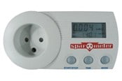 Instrumenter - Elma Instruments SparOmeter – kWh måler til stikkontakten - DK stik u. jord - 5706445140237