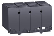 Komponenter til tavler og kasser - Schneider Electric Klemmeafdækning  lang 4 polet til NSX400-630 - LV432594