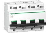 Komponenter til tavler og kasser - Schneider Electric Automatsikring C120N 4P 100A mono terminal C 10kA 400V B: 108mm A9N18374 - A9N18374