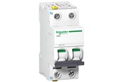 Komponenter til tavler og kasser - Schneider Electric Acti9 iC60H 1P-N 10A Dobbelt terminal C-karakteristik 10/16kA 230V Bredde 36mm - A9F07610