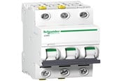 Komponenter til tavler og kasser - Schneider Electric Acti9 iC60H 3P 25A Dobbelt terminal C-karakteristik 10/16kA 230V Bredde 54mm - A9F07325
