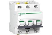 Komponenter til tavler og kasser - Schneider Electric Acti9 iC60N 3P 10A Dobbelt terminal D-karakteristik 6/10kA 230V Bredde 54mm - A9F05310