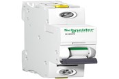 Komponenter til tavler og kasser - Schneider Electric Acti9 iC60N 1P 32A Dobbelt terminal C-karakteristik 6/10kA 230V Bredde 18mm - A9F04132