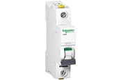 Komponenter til tavler og kasser - Schneider Electric Acti9 iC60N 1P 0,5A Dobbelt terminal C-karakteristik 6/10kA 230V Bredde 18mm - A9F04170