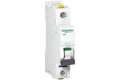 Komponenter til tavler og kasser - Schneider Electric Acti9 iC60N 1P 6A Dobbelt terminal B-karakteristik 6/10kA 230V Bredde 18mm - A9F03106