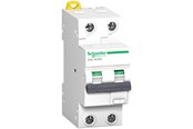 Komponenter til tavler og kasser - Schneider Electric Kombiafbryder Acti 9 iC60 2P 10A 30mA C karakteristik 10kA klasse Asi - A9D27210