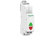 Komponenter til tavler og kasser - Schneider Electric Signallampe iIL Rød+Grøn LED 12-48VAC/DC estimeret til 100.000t Bredde 18mm - A9E18335