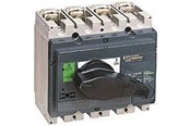 Komponenter til tavler og kasser - Schneider Electric Lastafbryder INS250A 4 polet     31107 - 31107