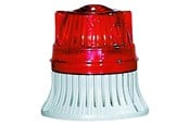 Sikkerhed - Sirena Advarselslampe 24-240V AC Rød, 332N 24-240 - 79613