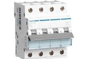 Komponenter til tavler og kasser - Hager Automatsikring 3P+N 10A C kar - MCN610E