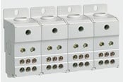 Forgreningsmateriel - Hager Afgreningsklemme 1 pol 160A for DIN-skinne - KJ02C