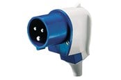 Forlængerledninger - Mennekes CEE vinkelstikprop 3 polet 16A 230V IP44 6H - 1411