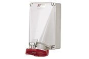 Forlængerledninger - Mennekes CEE vægudtag 5 polet 125A 400V IP67 6H - 143