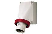 Forlængerledninger - Mennekes CEE vægindtag 5 polet 63A 400V IP67 6H - 361