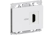 Lauritz Knudsen - LK OPUS 66 HDMI-udtag 1 modul, hvid - 508N6450