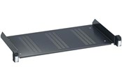 Rack skabe - LK Actassi 19'' instrumenthylde 250 mm Quick Fix 1 HE, koksgrå - VDIG188011