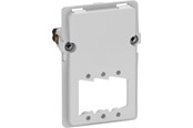Lauritz Knudsen - LK FUGA dataudtag SUB-D 1x9-pol el. 1x15 pol VGA T3 1½ modul, uden afdækning - 508D0093