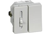 Lauritz Knudsen - LK FUGA lysdæmper LED-S 120VA med korrespondance 1 modul, lysegrå - 506D5219