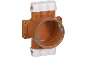 Lauritz Knudsen - LK PL-dåse for pladelofter type PL 55/16 mm, orange - 504R4221