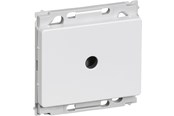 Lauritz Knudsen - LK OPUS 66 lampeudtag 3-leder + jord 1 modul, hvid - 509N6010