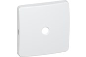 Lauritz Knudsen - LK Dæksel for lampeudtag (gammel model) 50x50 mm 1 modul, hvid - 183A0323