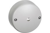 Lauritz Knudsen - LK Udløbsroset rund Ø 75 mm 3-led.+ jord, lysegrå - 554T5400
