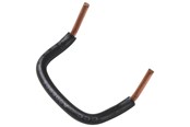 Komponenter til tavler og kasser - LK Sløjfeledning 4 mm² for 1 pol + N, faseleder, sort - 103H033102