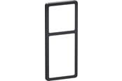 Lauritz Knudsen - LK FUGA Slim 55 Design ramme 2½ modul, koksgrå - 560D8725