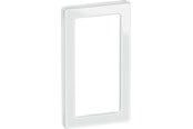 Lauritz Knudsen - LK FUGA Pure 66 Design ramme 2 modul, hvid glas - 560D1120