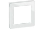 Lauritz Knudsen - LK FUGA Pure 66 Design ramme 1 modul, hvid glas - 560D1010