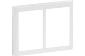 Lauritz Knudsen - LK FUGA Soft 63 Design ramme 2x1½ modul, hvid - 560D6215