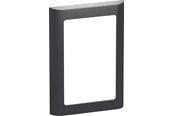Lauritz Knudsen - LK FUGA Soft 63 Design ramme 1½ modul, koksgrå - 560D8015