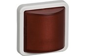 Lauritz Knudsen - LK OPUS 74 signallampe LED 12V konstant/blink 1 modul, rød - 522M5814