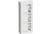 Lauritz Knudsen - LK FUGA Softline underlag 3 modul, hvid - 503D6530
