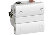 Lauritz Knudsen - LK IHC Wireless FUGA lysdæmper kombi 250 W UNI 1 modul, hvid - 505D6101