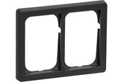 Lauritz Knudsen - LK FUGA Baseline 63 ramme 2x1½ modul, koksgrå - 500D8515