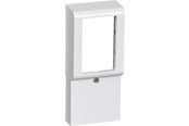 Lauritz Knudsen - LK FUGA Softline dæksel til panelunderlag 1½ modul, hvid - 530D6515