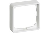 Lauritz Knudsen - LK FUGA Baseline 50 ramme 1 modul 14 mm høj, hvid - 500D6812