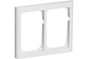 Lauritz Knudsen - LK FUGA Softline 63 ramme 2x1½ modul, hvid - 500D6215