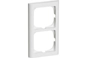 Lauritz Knudsen - LK FUGA Softline 63 ramme 2x1 modul, hvid - 500D6020