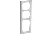 Lauritz Knudsen - LK FUGA Softline 63 ramme 3½ modul, lysegrå - 500D5035