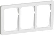 Lauritz Knudsen - LK FUGA Baseline 63 ramme 3x1½ modul, hvid - 500D6615