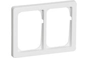 Lauritz Knudsen - LK FUGA Baseline 63 ramme 2x1½ modul, hvid - 500D6515