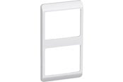 Lauritz Knudsen - LK OPUS 66 ramme kombi 2 modul lodret, hvid - 500N6402