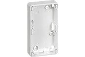 Lauritz Knudsen - LK OPUS 66 underlag kombi 2 modul 23 mm højt, hvid - 503N6312