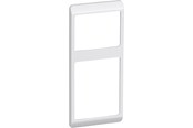 Lauritz Knudsen - LK OPUS 66 ramme kombi 2½ modul lodret, hvid - 500N6307