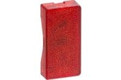 Lauritz Knudsen - LK FUGA glimlampe 230V for afbryder 13A ½ modul, rød - 102D1071